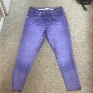 Source Unknown Purple Leggings